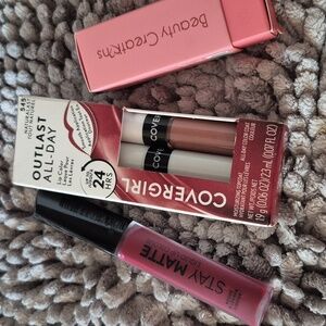 Lip💋 Stick & 2 Liquid Colors